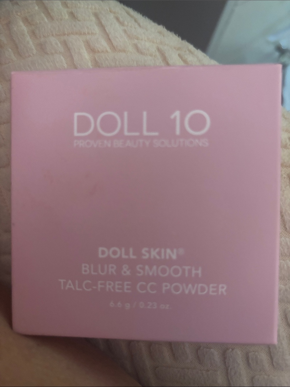 Dollcake Doll Skin Blur & Smooth CC Powder — Pink Compact